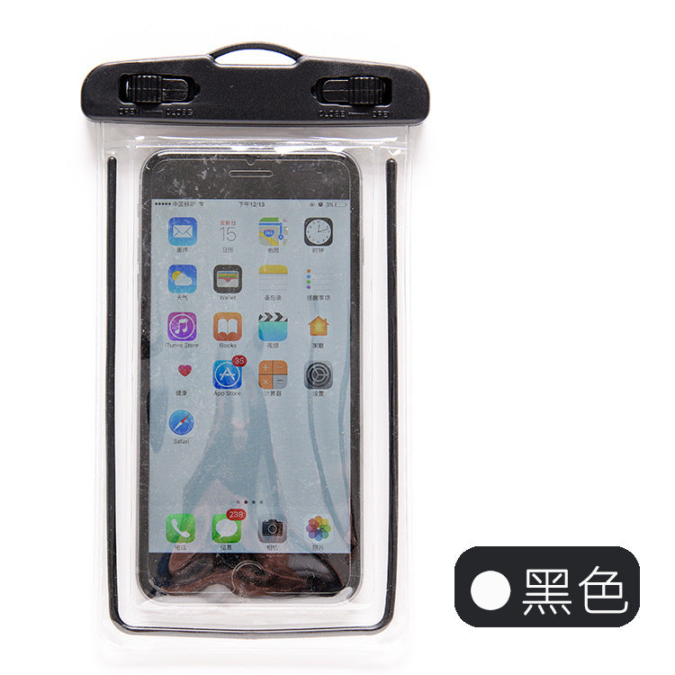 Bolsa impermeable para móviles con pantalla táctil.