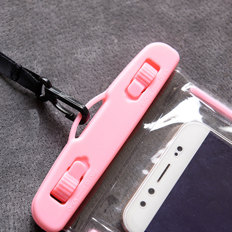 Waterproof bag for touch screen mobile phones