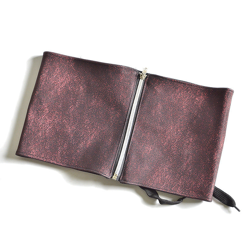 Sequin Textured Strap Wide Belt