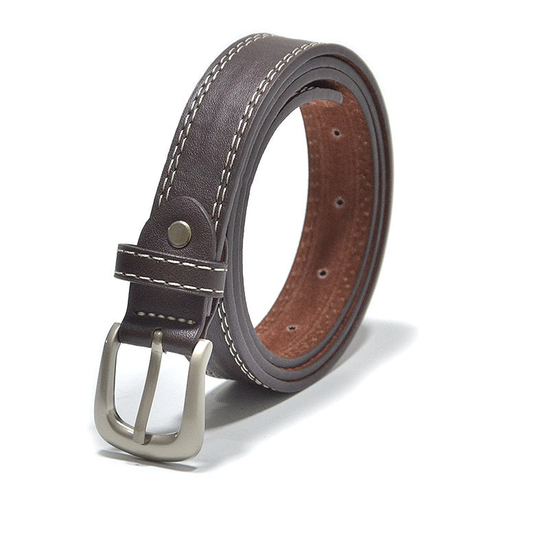 Sewing imitation leather wide belt wholesale