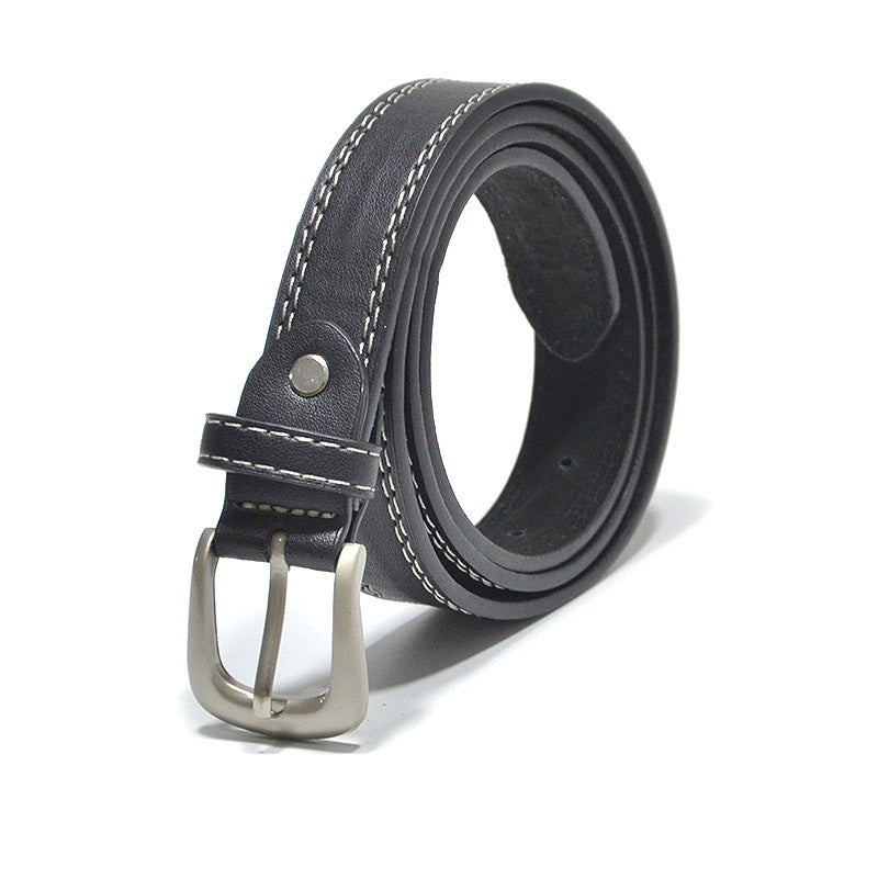 Sewing imitation leather wide belt wholesale