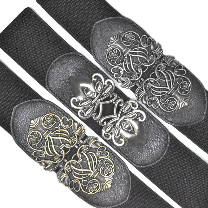 Pattern decoration wide belt wholesale
