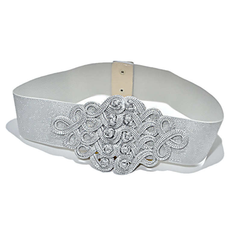 Ethnic elastic waist seal, ladies