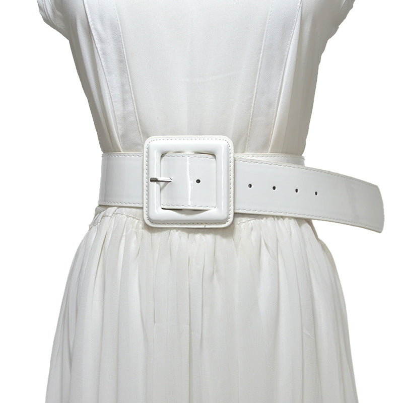 Pin buckle belt width