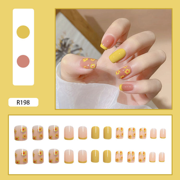 Removable Press-On Nail Art
