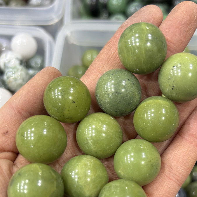 20mm natural stone crystal agate ball crystal round beads crafts