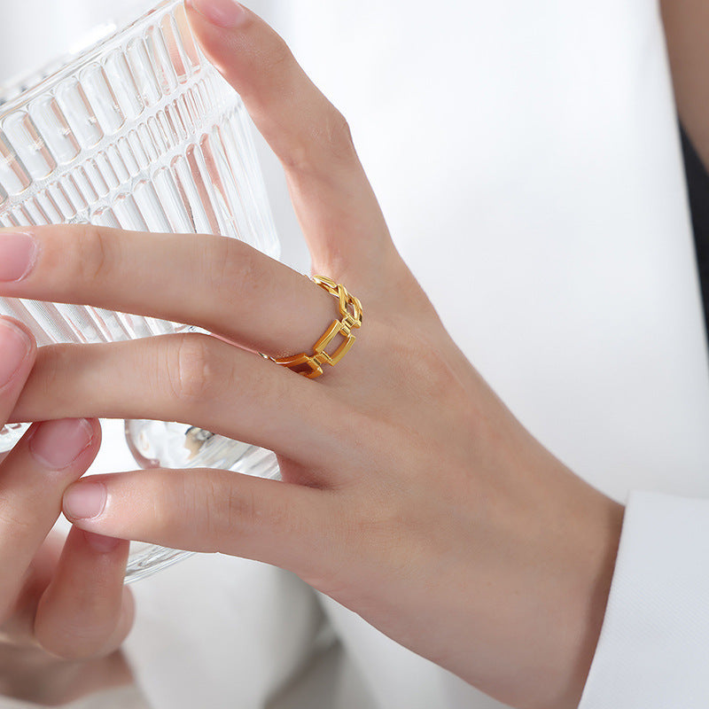 Plaid ring