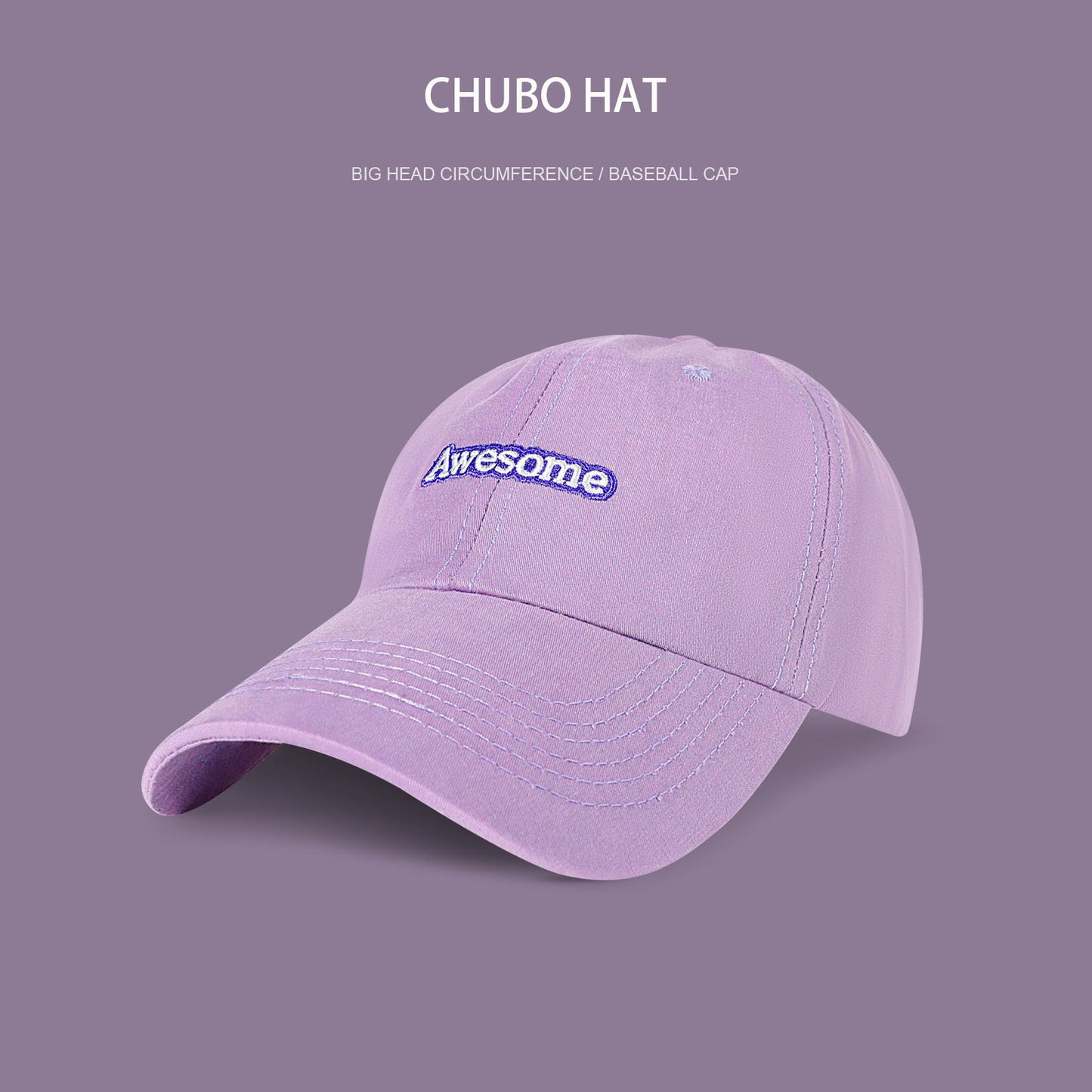 Gorra de pico de pato con ala extragrande