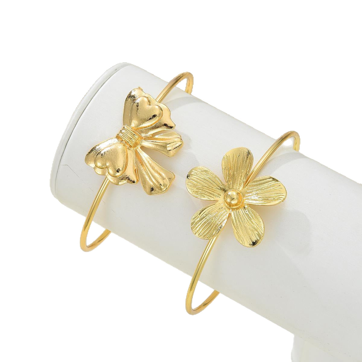 Retro Bow Gold Adjustable Bracelet