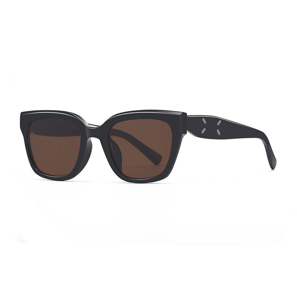 Oversized Face-Slimming Polarized UV Protection Sunglasses