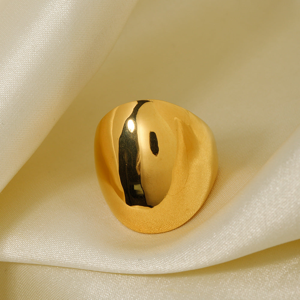 Oval ring simple ring