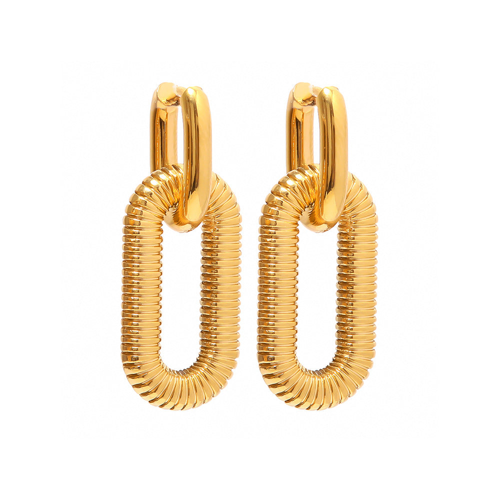 18K gold plated earrings wholesale