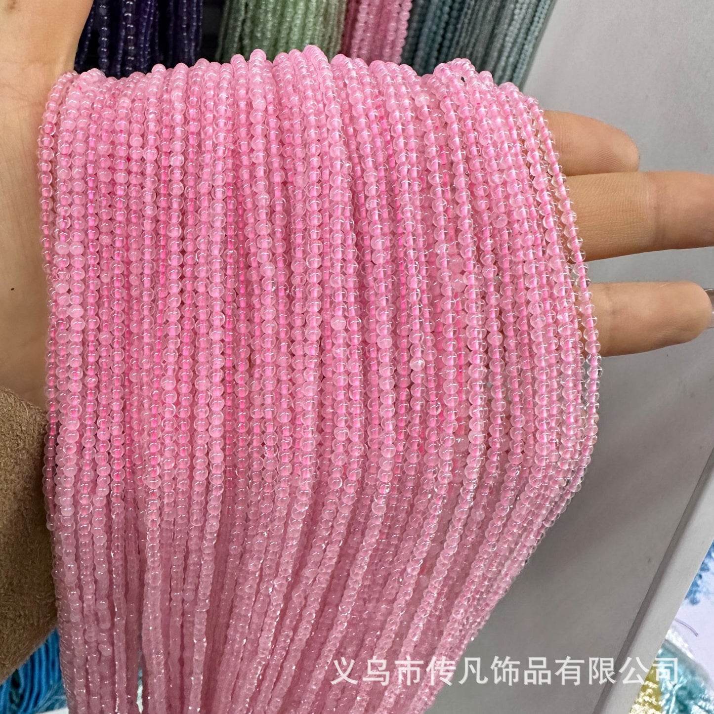 2-3MM round beads loose beads natural stone crystal