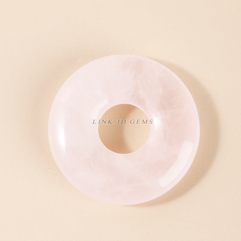 18-40Mm crystal agate safety buckle pendant