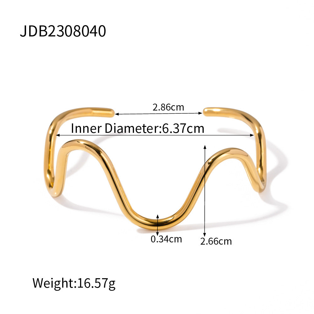 Titanium steel bracelet lines