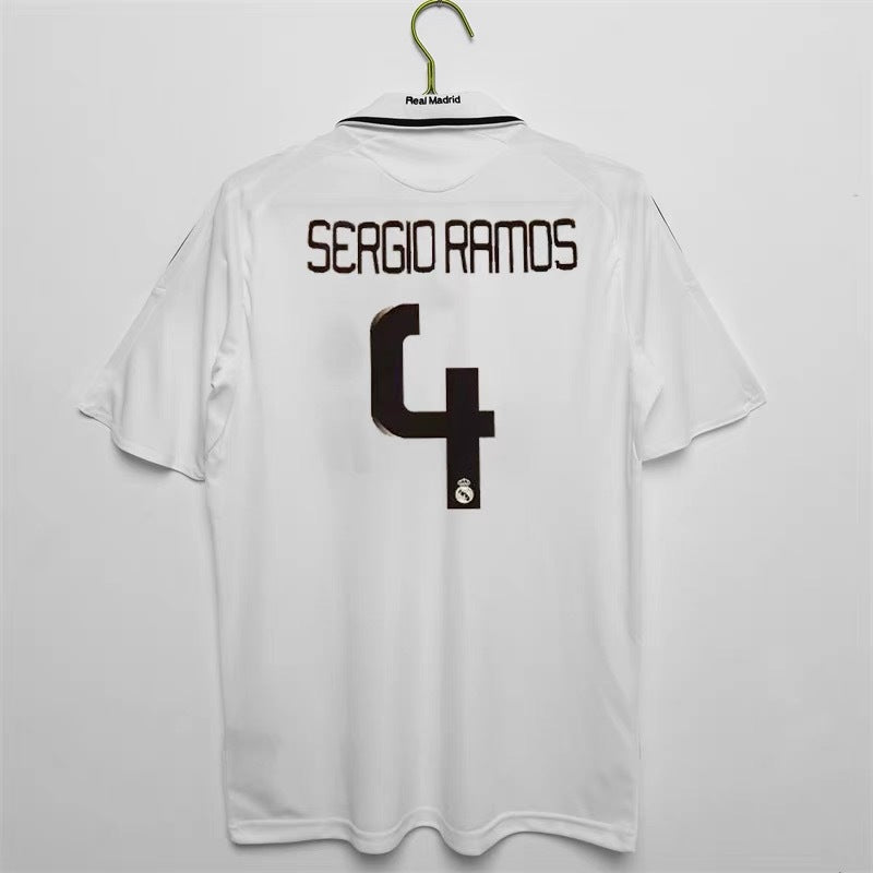 08-09 Real Madrid Local Visitante Retro Raúl Van Nistelrooy Robben Jersey