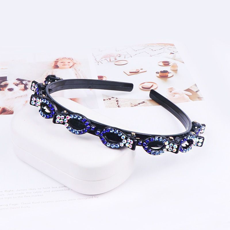 Rhinestone headband disc hair accessories