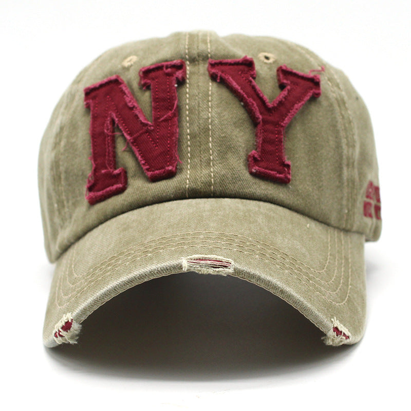 Gorra de béisbol lavada en primavera