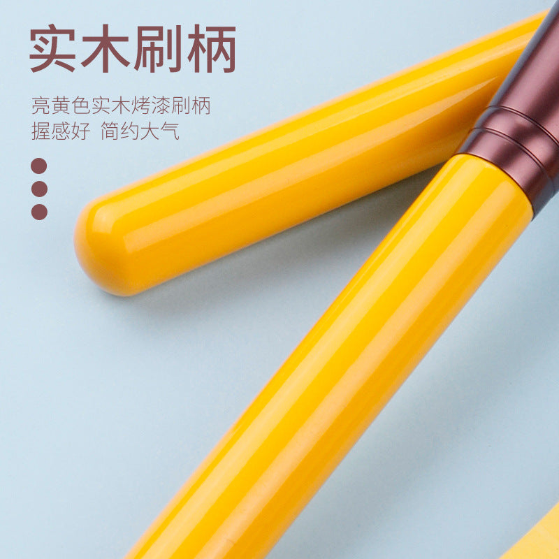 Juego de brochas de maquillaje de moda de 11 piezas