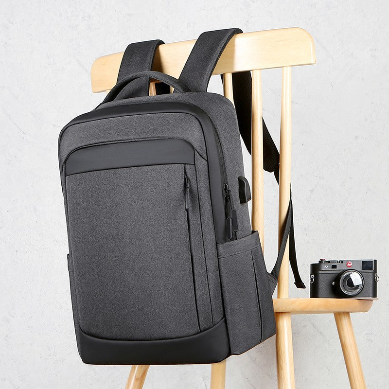 Waterproof men's computer backpack