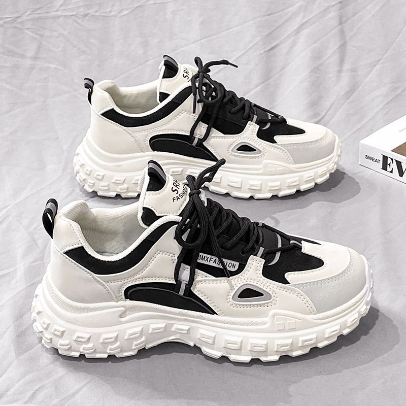 Trendy Hong Kong Style Breathable Casual Men's Sneakers