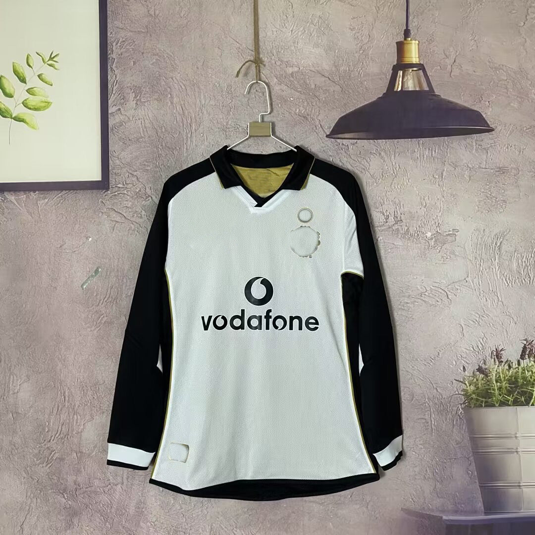 Camiseta reversible del centenario de Beckham en blanco y oro 7 01-02