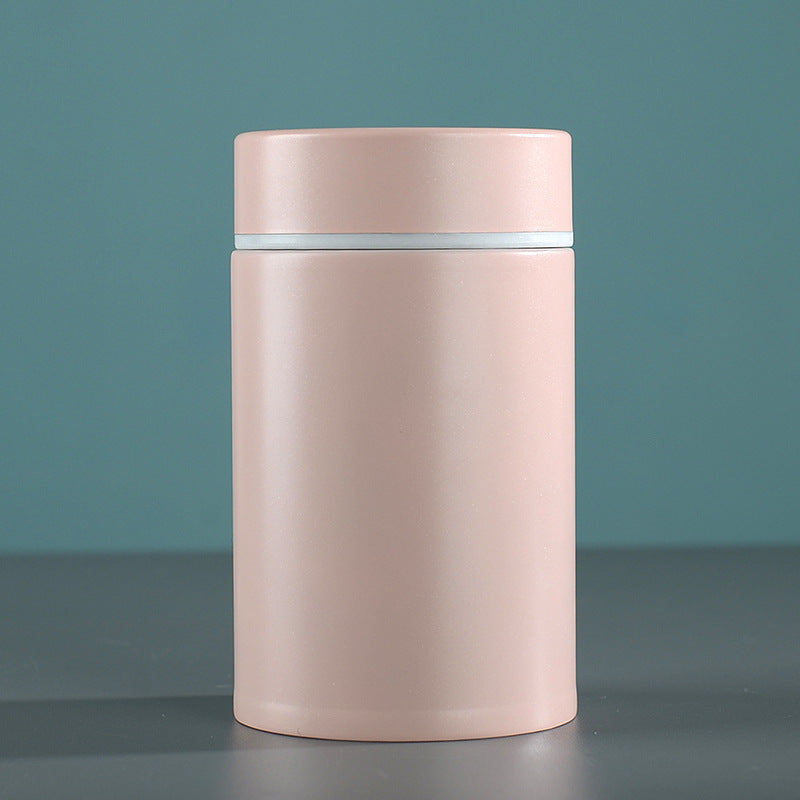 260Ml stainless steel 304 thermos cup solid color pocket cup