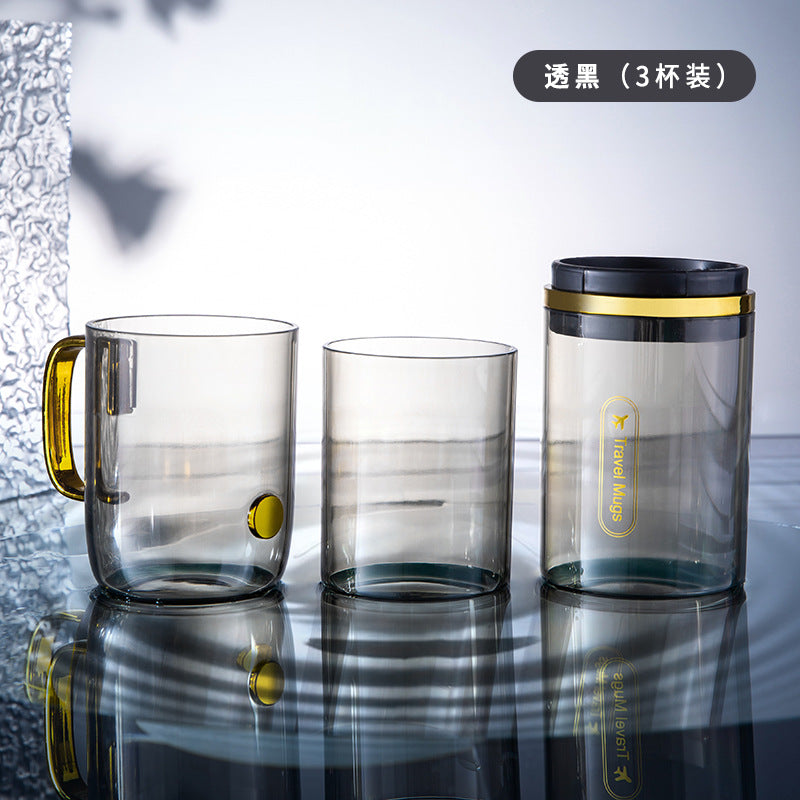 Vaso portátil para cepillos de dientes de viaje