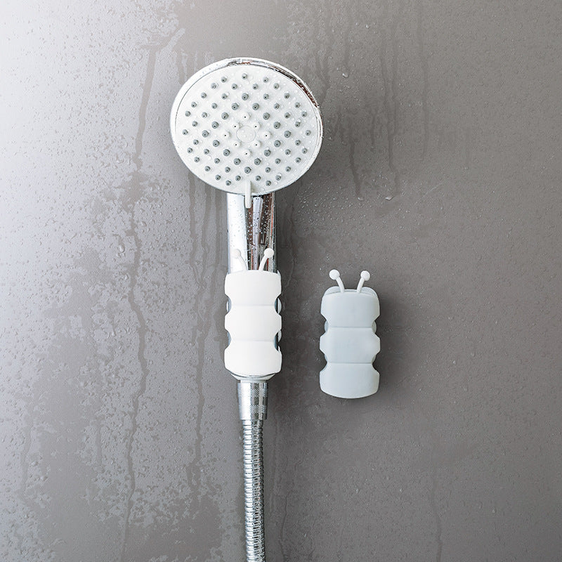 Shower suction cup holder silicone no-punch nozzle holder