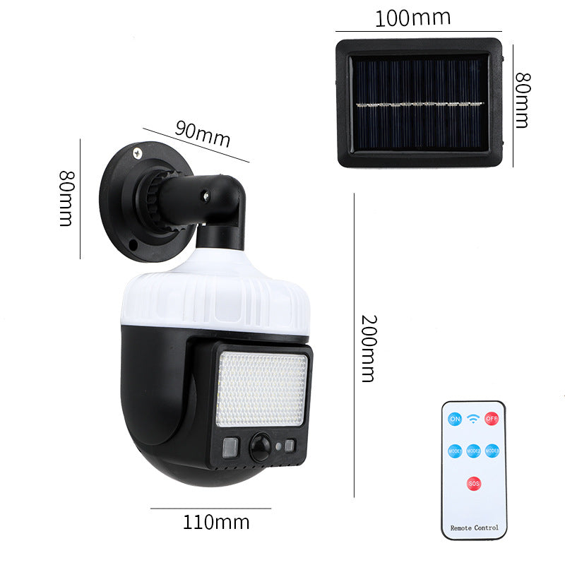 Solar wall lamp rainproof garden light