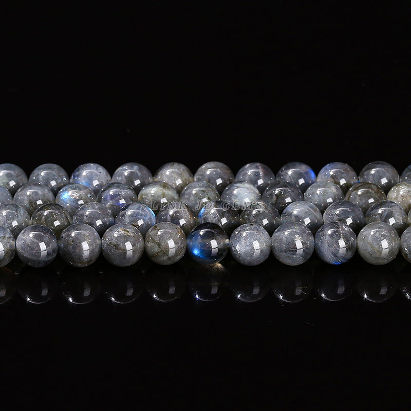 Strong blue gray moonlight loose beads