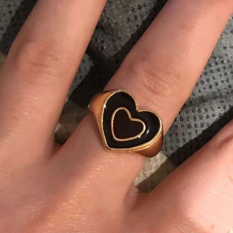 Sweet Love Oil Drop Ring