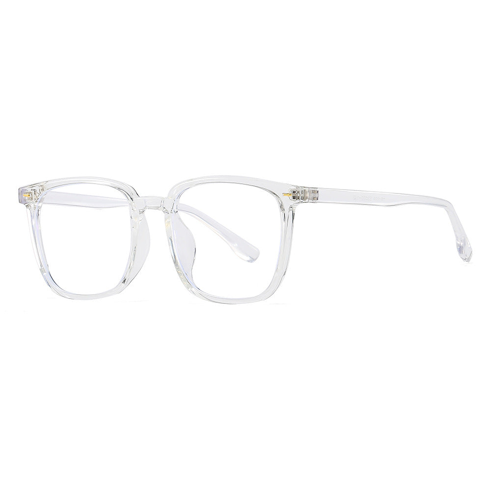 Gafas graduadas cuadradas con montura negra estilo retro