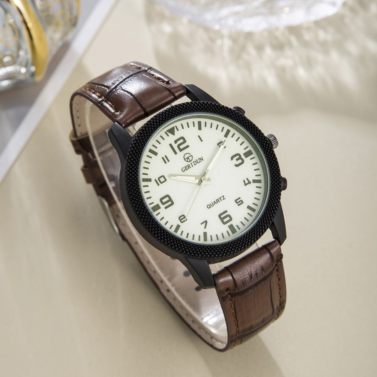 Watch braided rope bracelet set