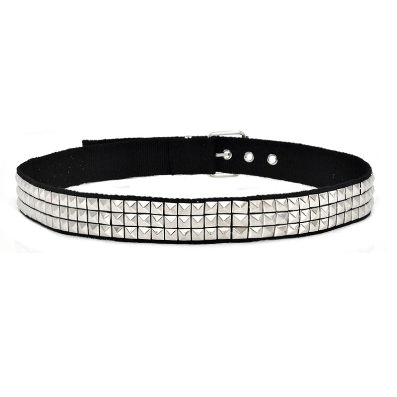Rivet men's and women's belts
