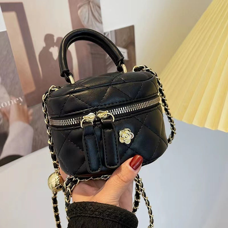 Bolso bandolera pequeño con cadena estilo Chanel