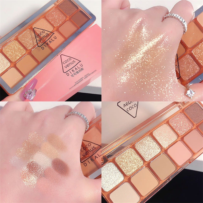 Paleta de sombras de ojos de 12 colores