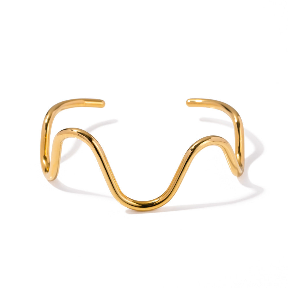 Titanium steel bracelet lines