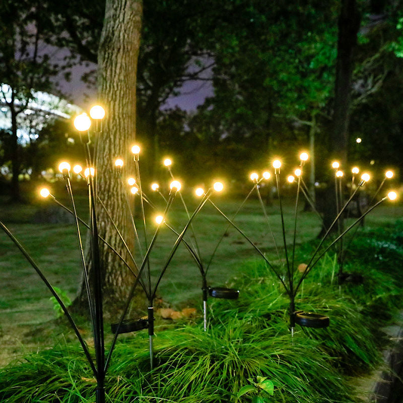 Waterproof Garden Rechargeable Solar Outdoor Firefly Light