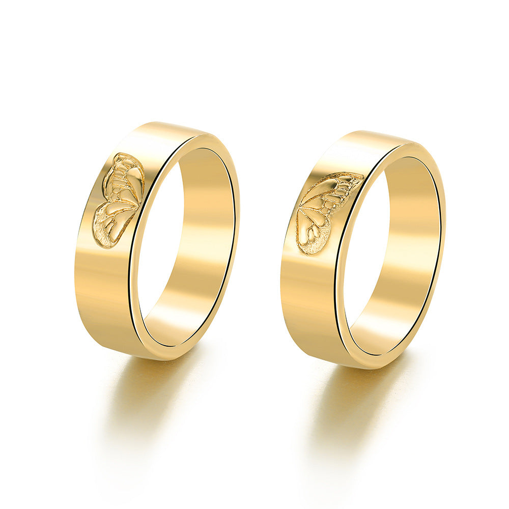 Couple rings men and women ring set