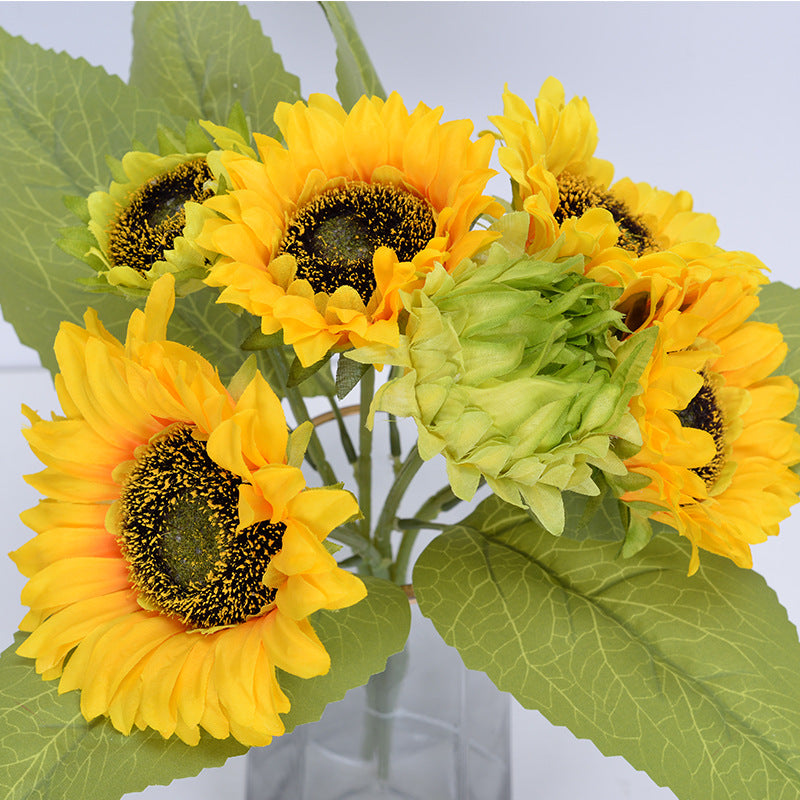 Sunflower bouquet artificial flowers