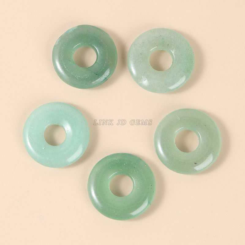 18-40Mm crystal agate safety buckle pendant