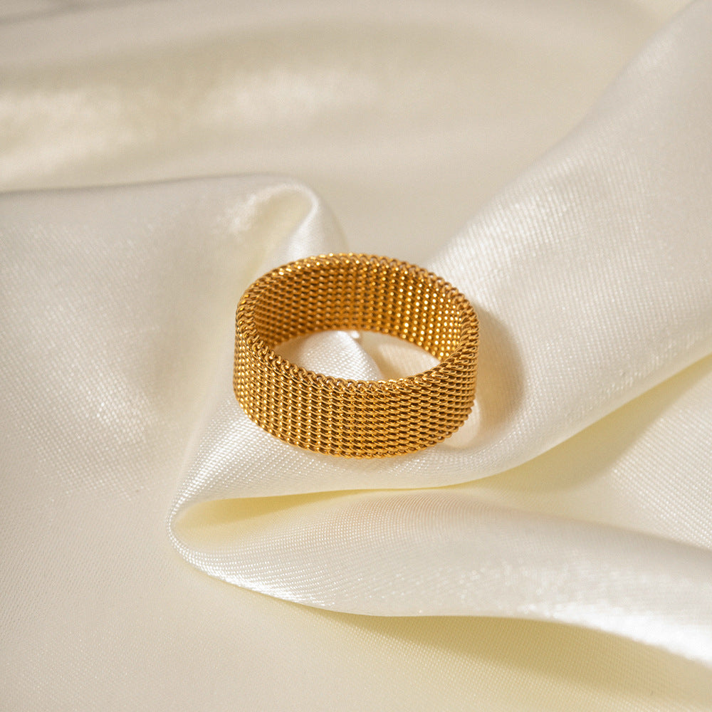 16K Gold Plated Closed Ring