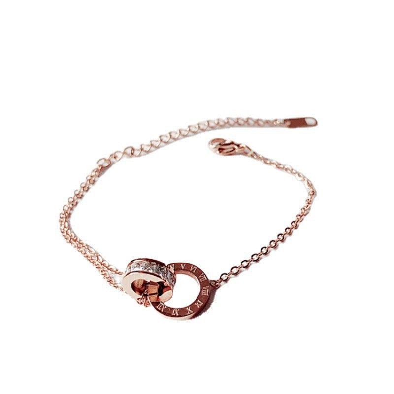 Roman numerals bracelet