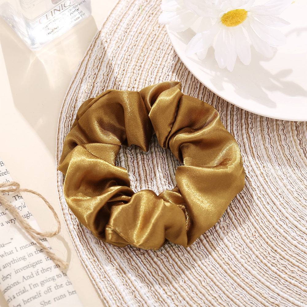 Accesorios para el cabello de color sólido con banda para el cabello grande para mujer