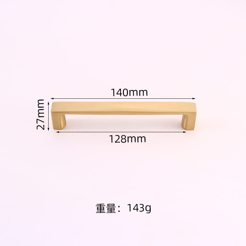 Simple wardrobe handle