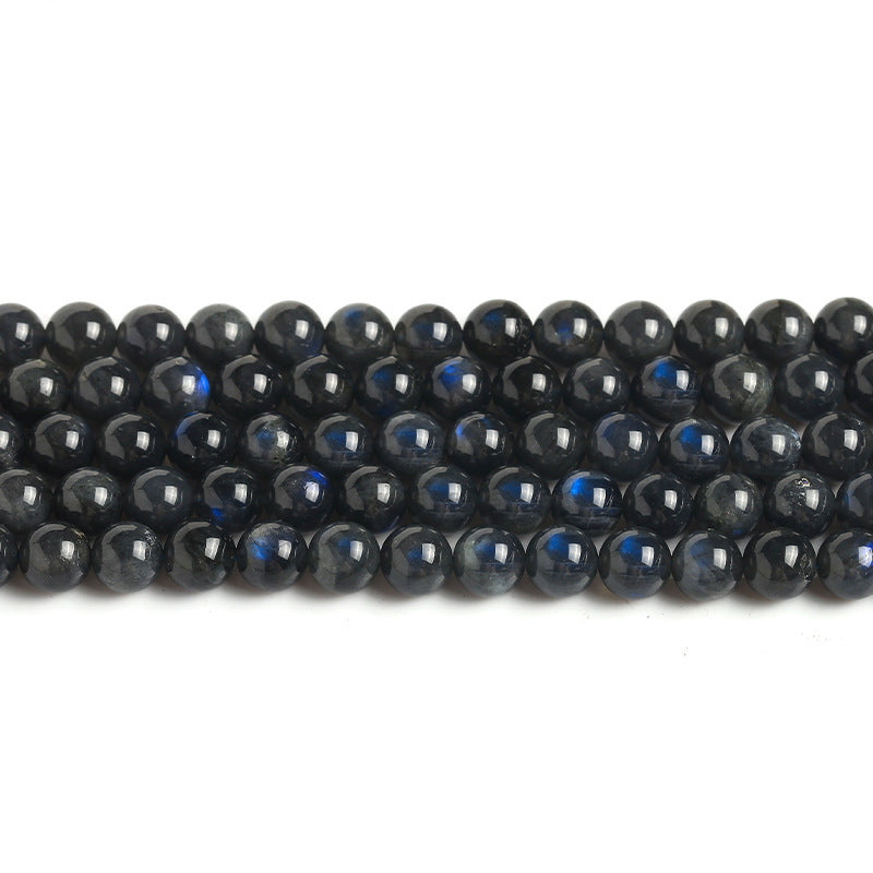 Strong blue gray moonlight loose beads