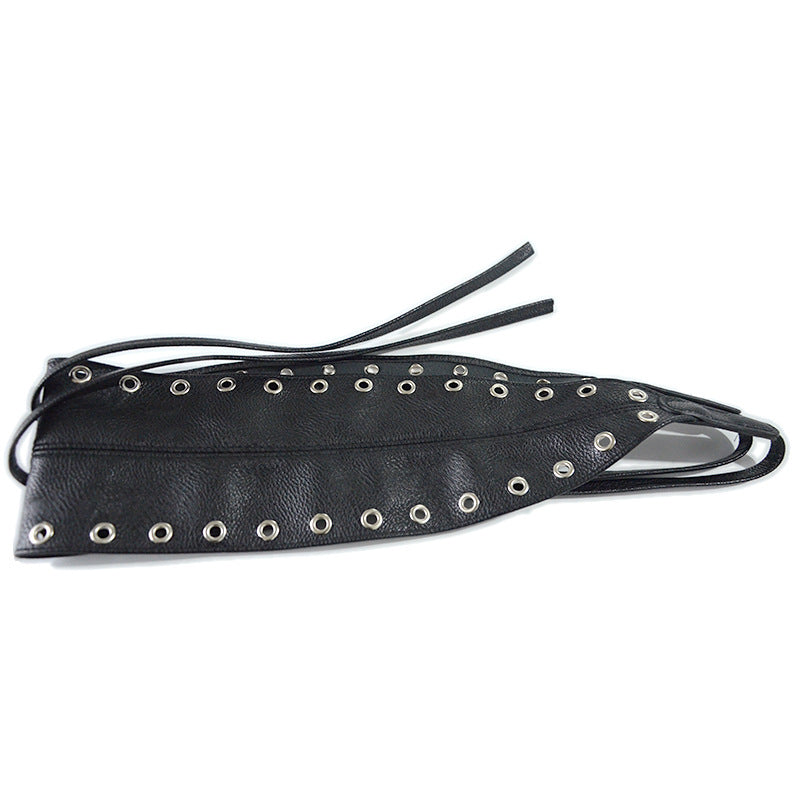 Punched wide waist seal