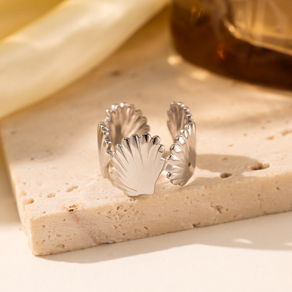 Titanium Steel Shell Ring