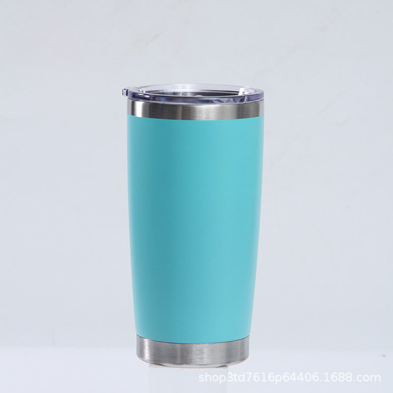 20Oz car cup double-layer vacuum thermos cup
